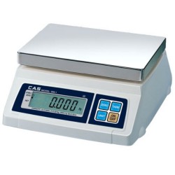 Detecto 1001TB Baked Enamel 16 lb. Baker Dough Scale with Scoop