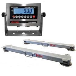 Optima Scale 24in. x 18in. Portable Bench Scale — 500-Lb. Capacity, 0.1-Lb.  Display Increments, Model# OP-915BW-1824-500